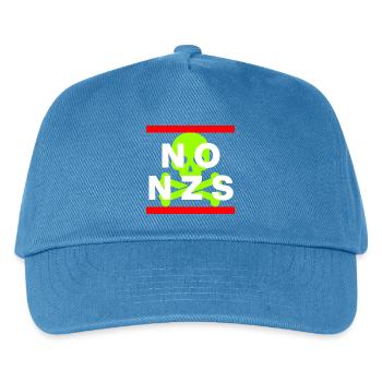 NO NZS, NEVER AGAIN, ANTI-FASCISM, NO AFD GREEN - Kids’ Baseball Cap - peacock-blue - Front