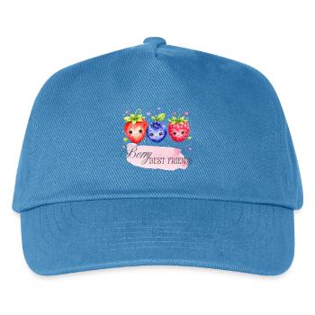 Trio des meilleurs amis de Berry - Casquette de baseball Enfant - bleu paon - Devant