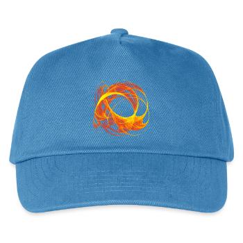 Chaosglut – Théorie du Chaos - Casquette de baseball Enfant - bleu paon - Devant