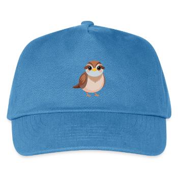 Bébé moineau - Casquette de baseball Enfant - bleu paon - Devant