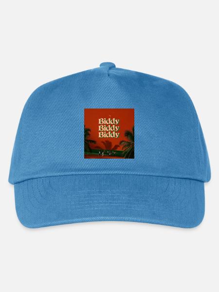 Biddy Biddy Biddy von Mark Noone - Kinder Basecap - Pfauenblau