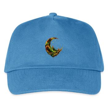 Moon Forest - Kids’ Baseball Cap - peacock-blue - Front