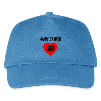 Camper - Kinder Basecap - Pfauenblau - Vorne