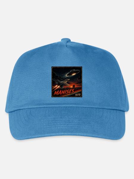Manises UFO 1979 - Kinder Basecap - Pfauenblau