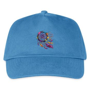 Symbol & Religion - Graffiti Dreamcatcher - Kids’ Baseball Cap - peacock-blue - Front