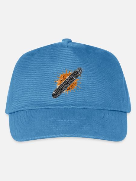 Offroad Reifenprofil Mud Splatter - Kinder Basecap - Pfauenblau