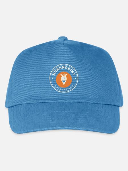 Rübengeist — älter als der Kürbis - Kinder Basecap - Pfauenblau