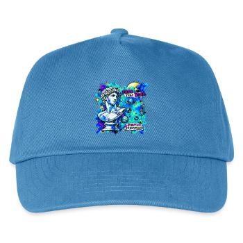 The Philosopher - Kinder Basecap - Pfauenblau - Vorne