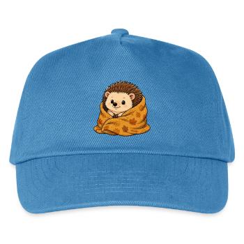 igel-decke - Kinder Basecap - Pfauenblau - Vorne