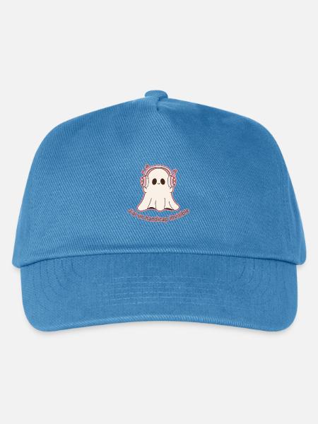 Phantom-DJ unsichtbare Behinderung - Kinder Basecap - Pfauenblau