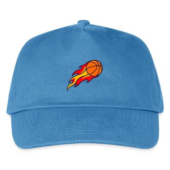 Basketball Comet - Kinder Basecap - Pfauenblau - Vorne
