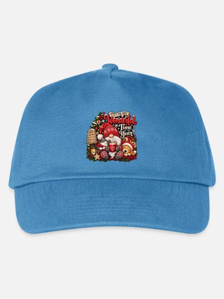 It’s the Most Wonderful Time of the Year - Kinder Basecap - Pfauenblau