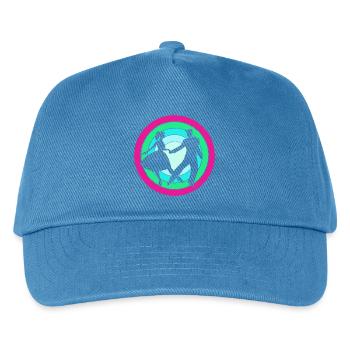 Sock Hop - Kinder Basecap - Pfauenblau - Vorne
