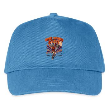 One More Shot – Vintage-Basketball - Kinder Basecap - Pfauenblau - Vorne