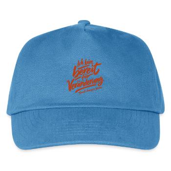 Small changes please. - Kinder Basecap - Pfauenblau - Vorne