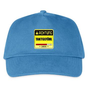 TANZEN TAKTGEFÜHL - Kinder Basecap - Pfauenblau - Vorne