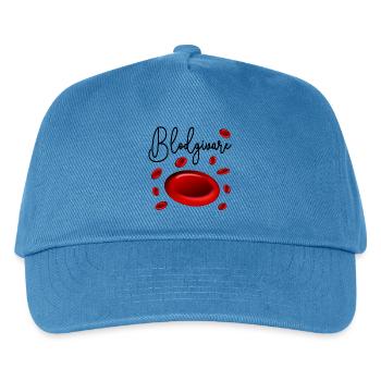 Blutspender Schweden - Kinder Basecap - Pfauenblau - Vorne