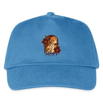 Adopt Don’t Shop Dog & Cat - Kinder Basecap - Pfauenblau - Vorne