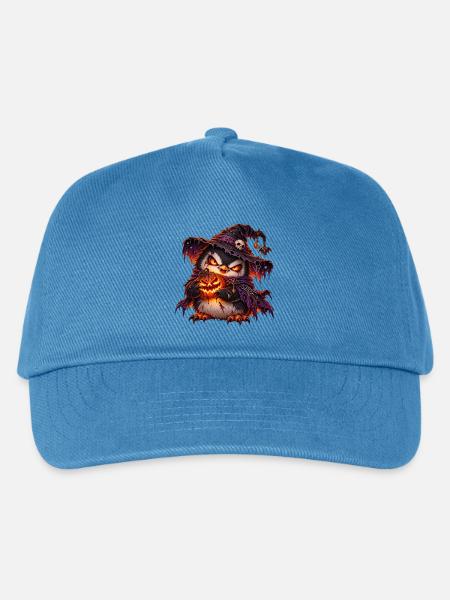 Pinguin Dunkel Niedlich - Kinder Basecap - Pfauenblau