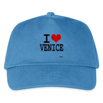 i love Venice - couleurs personnalisables - Casquette de baseball Enfant - bleu paon - Devant