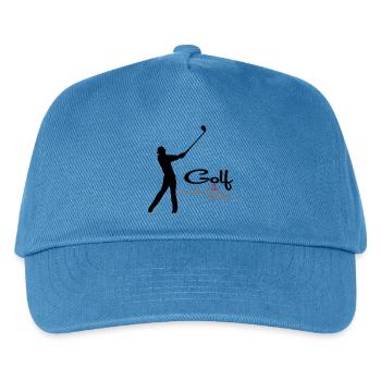 golf - Kids’ Baseball Cap - peacock-blue - Front
