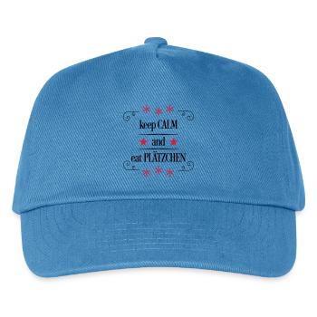 Christmas - Kids’ Baseball Cap - peacock-blue - Front