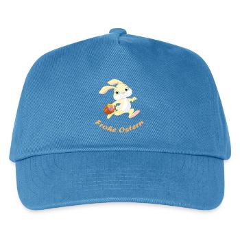 Ostern - Kinder Basecap - Pfauenblau - Vorne