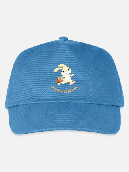 Ostern - Kinder Basecap - Pfauenblau