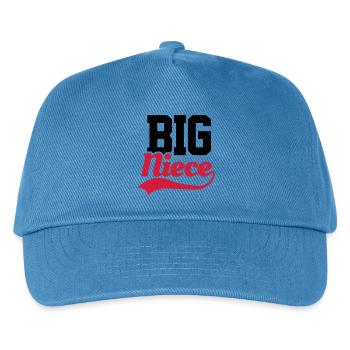 Big Niece - Kids’ Baseball Cap - peacock-blue - Front