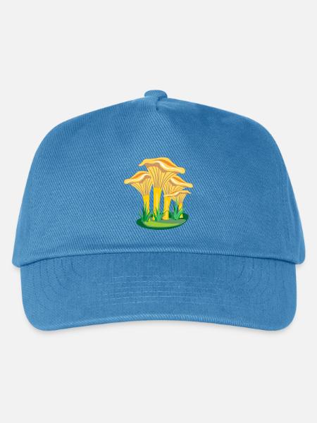Pilze Pilze - Kinder Basecap - Pfauenblau