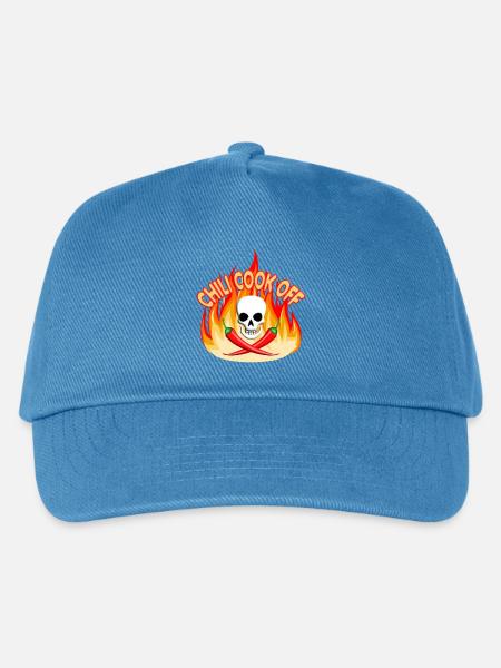 Chili Cook Off - Kinder Basecap - Pfauenblau