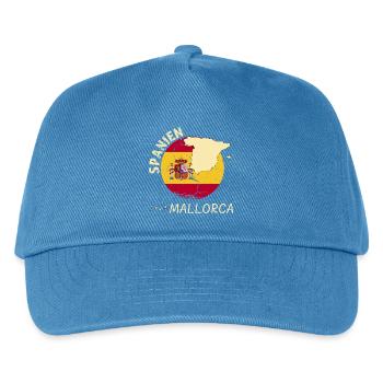 Majorca - Kids’ Baseball Cap - peacock-blue - Front