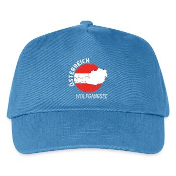 Lake Wolfgang - Kids’ Baseball Cap - peacock-blue - Front