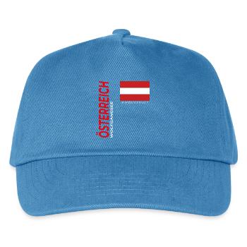 Lake Wolfgang - Kids’ Baseball Cap - peacock-blue - Front