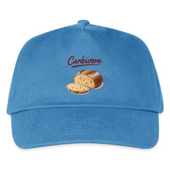 sourdough Bread Baking Carbivore Baker Local - Kids’ Baseball Cap - peacock-blue - Front