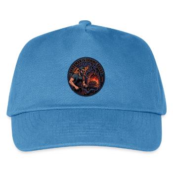 Maître boulanger au four - Casquette de baseball Enfant - bleu paon - Devant