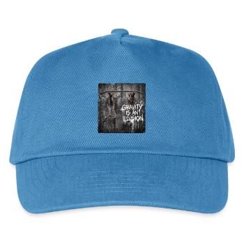 Kreide Tagging am Reck - Kinder Basecap - Pfauenblau - Vorne