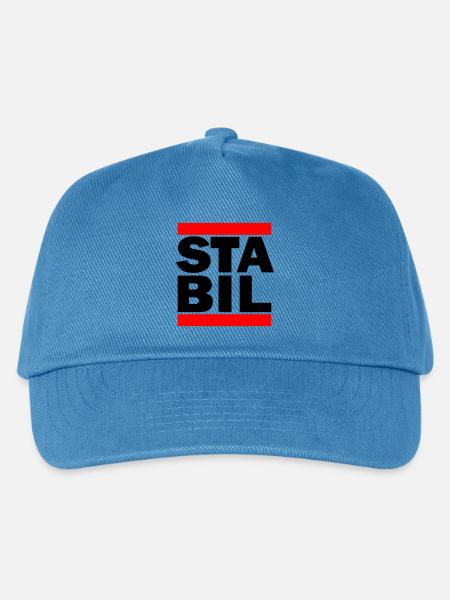 STABIL - BARS - Kinder Basecap - Pfauenblau