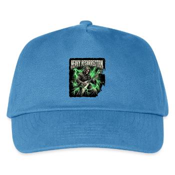 Heavy Resurrection - Kinder Basecap - Pfauenblau - Vorne
