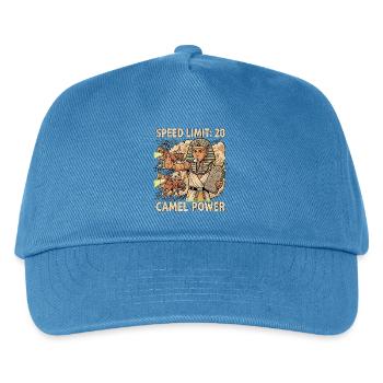 Kfz Mechatroniker am Streitwagen - Kinder Basecap - Pfauenblau - Vorne