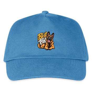 Belgischer Schäferhund - Kinder Basecap - Pfauenblau - Vorne