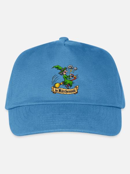 1000188454 - Kinder Basecap - Pfauenblau