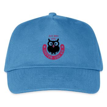 UHU unter hundert Kilo - Kinder Basecap - Pfauenblau - Vorne