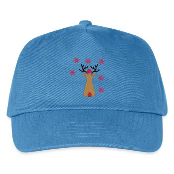 moose - Kids’ Baseball Cap - peacock-blue - Front
