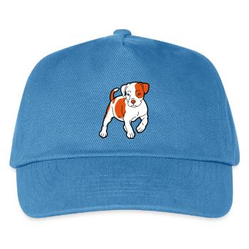 american staffordshire terrier - Kids’ Baseball Cap - peacock-blue - Front