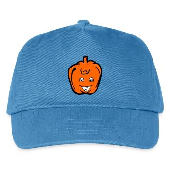 Paprika - Kinder Basecap - Pfauenblau - Vorne