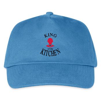 Chef's apron - Kids’ Baseball Cap - peacock-blue - Front