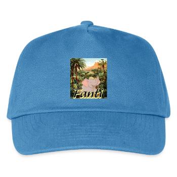 Fanti aus zwei außergewöhnliche Freunde - Kinder Basecap - Pfauenblau - Vorne