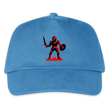 Red Knight - Kids’ Baseball Cap - peacock-blue - Front