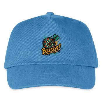 Dart Bullseye - Kinder Basecap - Pfauenblau - Vorne